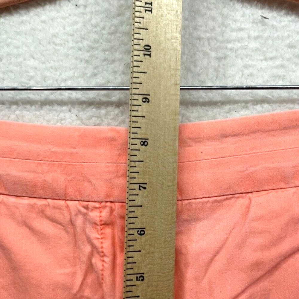 J Crew Factory Shorts Womens 4 Orange Broken In Chino Preppy Classiccore Prep - Picture 6 of 7